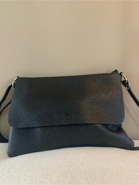 Pelletteria Veneta Made in Italy Pebbled Leather Crossbody -